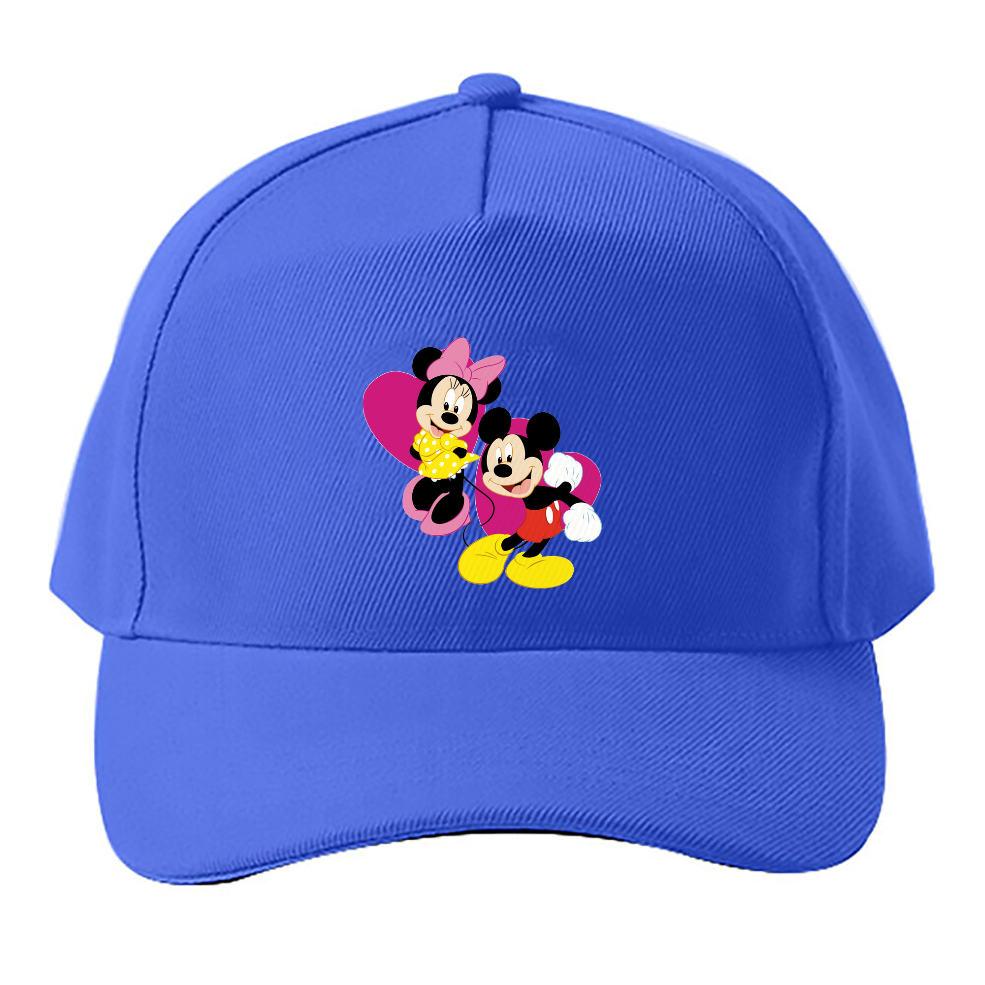 （画像用） ミッキーマウス Mickey Mouse ベースボールキャップ 綿100％ 男女兼用 帽子 スポーツ
